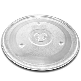 vhbw Plateau tournant universel pour micro-ondes p. ex. compatible avec Bosch, Siemens, Bauknecht - Plaque tournante verre, 27 cm - 1