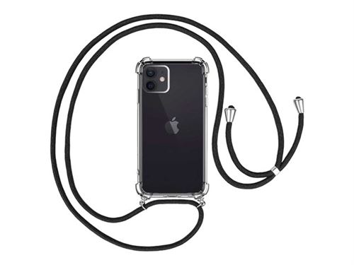 Akashi - Coque de protection pour téléphone portable - avec coins renforcés - transparent - pour Apple iPhone 12, 12 Pro