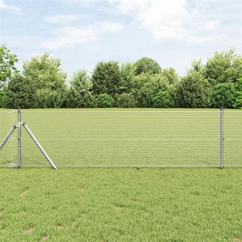 VIDAXL - Clôture en fil soudé - 0,8x50 m - Vert - Image 2