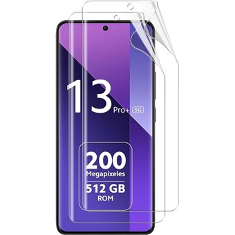 NOVAGO Compatible Xiaomi Redmi Note 13 Pro+ 5G/Redmi Note 13 Pro Plus 5G/Redmi note 13 pro 4G/5G/Poco X6 Pro- Films protection écran - 1