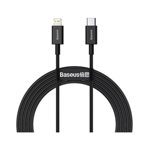 Cables d'alimentation BASEUS CATLYS-C01 Type-C to iP PD 20W 2m Noir