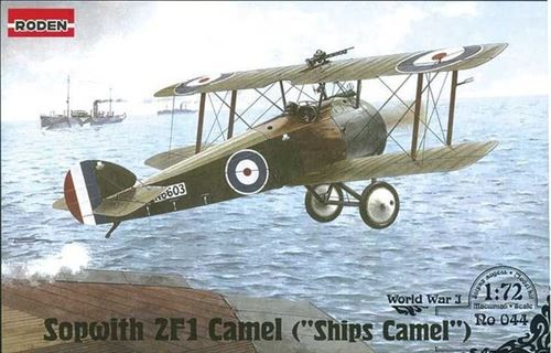 Sopwith 2f1 Camel Ships Camel- 1:72e - Roden