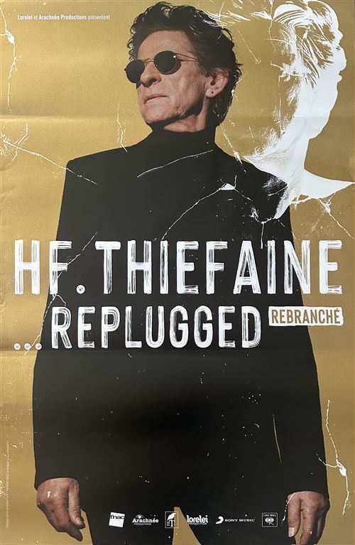Affiche - HF. THIEFAINE - Replugged - Rebranché - 80x120cm État correct - N/A reconditionné disponible sur Fnac