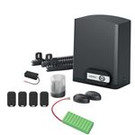 Motorisation connectée Avidsen Orea Connect avec batterie de secours pour portail coulissant de 4 m