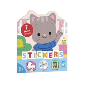 Cahier de stickers - La maison - 1