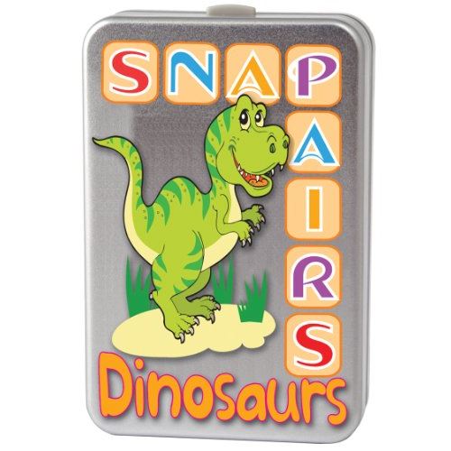Jeu de cartes Snap + Pairs Dinosaurs