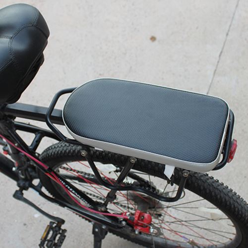 Confortable vélo vélo Coussin souple Siège porte-bagages arrière