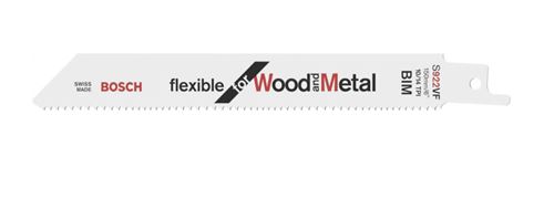 Lames De Scie Sabre Bosch S 922 Vf Flexible For Wood And Metal