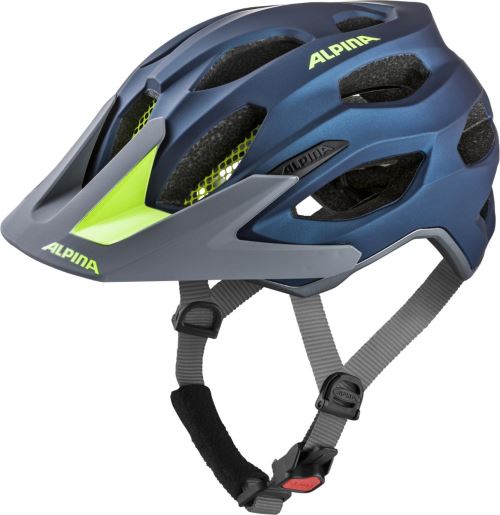 Casque Alpina Carapax 2.0 Bleu/Neon 52-57cm
