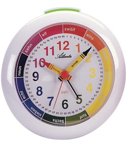 Réveil Atlanta Montre File 12650 Blanc