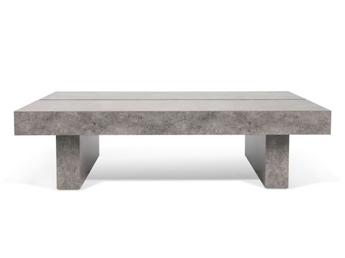 Table basse finition béton L90cm Jinto