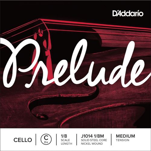 Daddario D'addario J1014 1/8M - Corde Seule (Do) Violoncelle Prelude, Manche 1/8, Medium