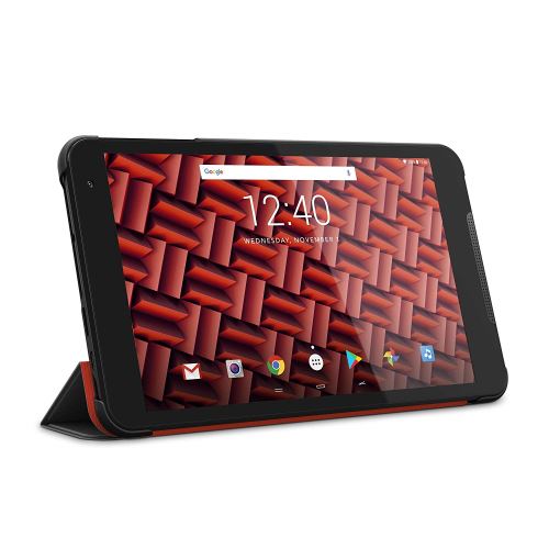 Energy Sistem Tablette Cover 8 Max 3 – Housse pour Tablette de 8 (Rabat et Coque Rigide, Aimant, Fonction de Support) Noir