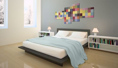 Tableau - Esthétique de couleurs .Taille : 100x45