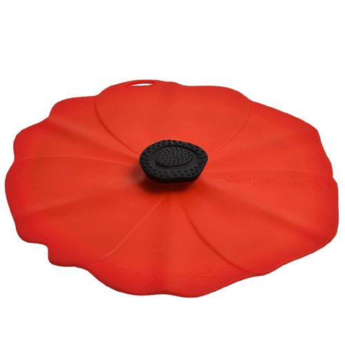 Charles Viancin&reg; - Couvercle herm&eacute;tique 20 cm rouge Poppy&reg;