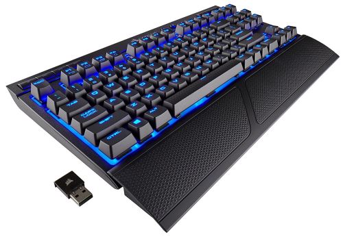 Corsair K63 Bluetooth Noir - Claviers (standard, Sans Fil, Bluetooth, Clavier Mécanique, Noir)