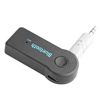 Streaming Maison Kit Auto Voiture Recepteur Bluetooth 4 1 Adaptateur Audio Sans Fil Kit Mains Libres Voiture Deux Connexions Avec Micro Integre Et Sortie Stereo 3 5mm Pour Haut Parleurs Hifi High Tech Accessoires Electronique Embarquee