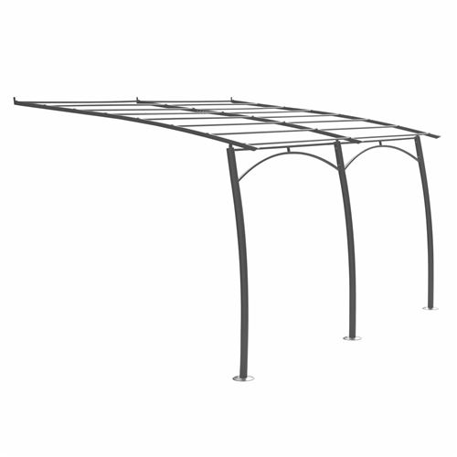 Pergola Maldives 4x3 m ardoise Hespéride