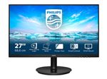 Philips V-line 271V8LA - Écran LED - 27" - 1920 x 1080 Full HD (1080p) @ 75 Hz - VA - 250 cd/m² - 3000:1 - 4 ms - HDMI, VGA - haut-parleurs - noir texturé