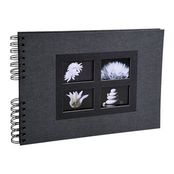 Album Photo Spirale Exacompta 32 x 22 cm Passion Noir