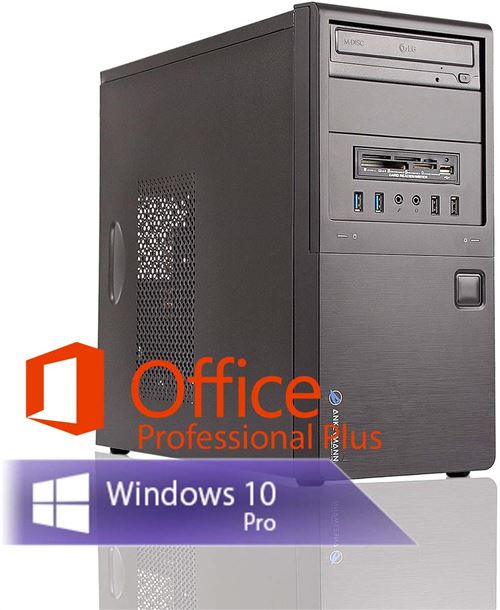Ankermann Neu Business Office Work PC Intel i5 4570 4x3.20GHz HD Graphics 8GB RAM 480GB SSD