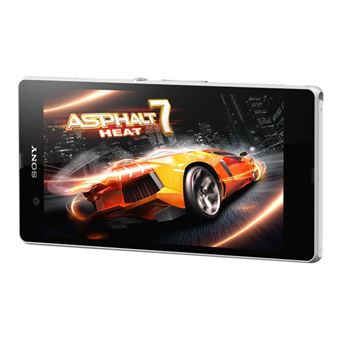 Sony XPERIA Z - 4G smartphone - RAM 2 Go / Mémoire interne 16 Go - microSD slot - 5" - 1920 x 1080 pixels - rear camera 13,1 MP - blanc