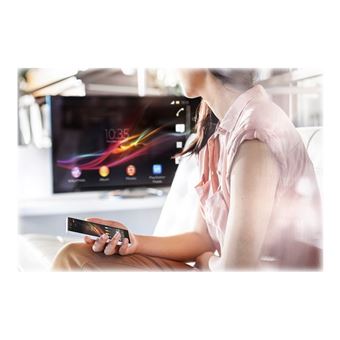 Sony XPERIA Z - 4G smartphone - RAM 2 Go / Mémoire interne 16 Go - microSD slot - 5" - 1920 x 1080 pixels - rear camera 13,1 MP - blanc