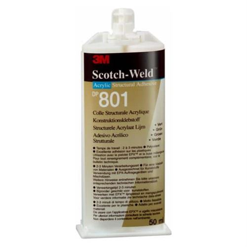 Colle acrylique Bi Composant 3M DP 801 50 ml