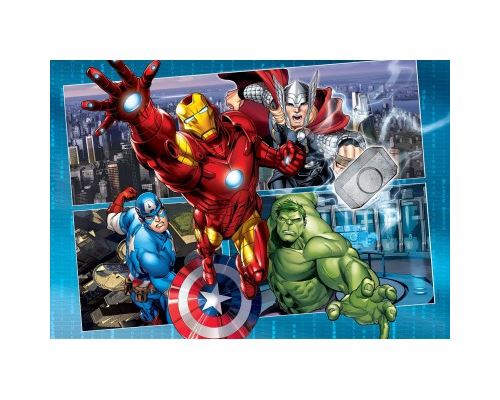 Puzzle 104 Pièces : Avengers, Clementoni