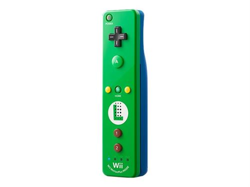 Télécommande pour Wii Nintendo Wii U Plus Luigi