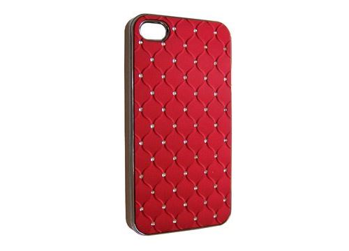 Coque Nzup Diamond rouge pour iPhone 4S 4