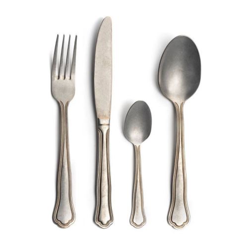 AMEFA - 129351 - Ménagere 16 pieces - Coffret 4 personnes - Contour Urfé Cuivre Vintage