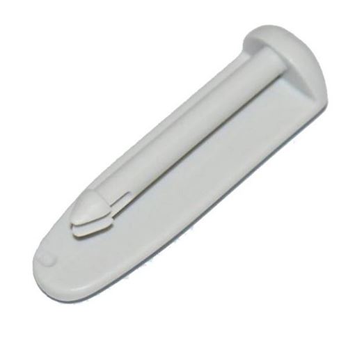 Jeu de 2 butées de rail Lave-vaisselle 32X1986 BRANDT, DE DIETRICH, FAGOR, SAUTER, SAMSUNG, THOMSON, BLANCO, KLEENMAID, VEDETTE, NOVY, SANGIORGIO, FRANKE, MASTERCOOK, TEKA, WHITE-WESTINGHOUSE, DOMEOS, SAMET, THERMOR - 259535