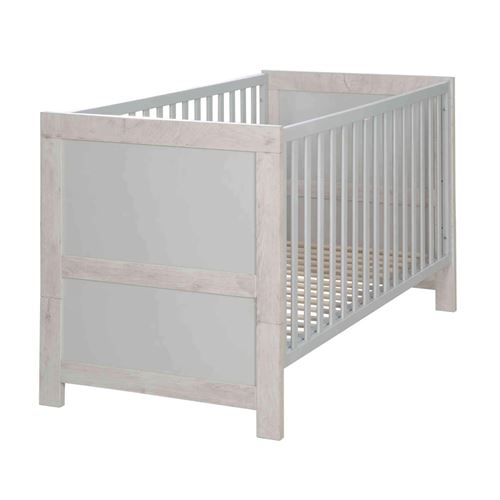 Lit Bebe Evolutif En Bois Et Reglable En Hauteur Mila 70x140 Lit Pour Enfant Achat Prix Fnac