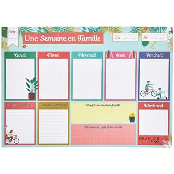 BLOC ORGANISE A4 SEM 52P