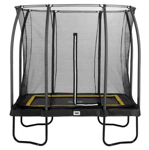 Trampoline SALTA Confort 153 x 214 cm noir avec filet