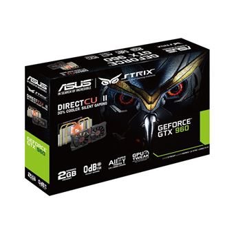 Carte graphique Asus Strix GTX960 DC2OC 4GD5 Carte graphique Achat prix fnac