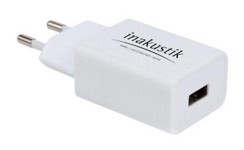 Non Communiqué Blanc En – Akustik Adaptateur Ac Avec Connexion Usb –