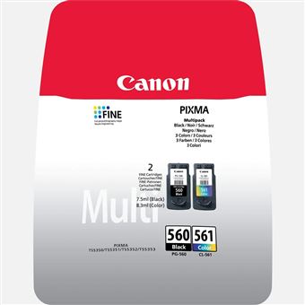 CANON PG-545 / CL-546 Multipack 2 Cartouches Fine 4 Couleurs NEUF &  ORIGINAL