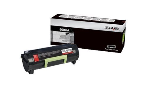 Lexmark 500XA - à rendement extrêmement élevé - noir - originale - cartouche de toner - LCCP