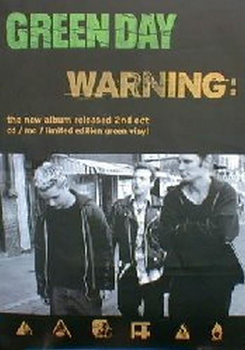 GREEN DAY - 100x150 cm - AFFICHE / POSTER