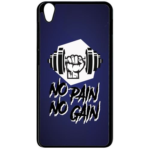 Coque Lenovo S850 No Pain No Gain Fond Bleu