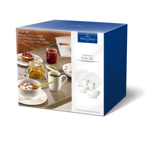 Villeroy & Boch - For Me service pour le petit-déjeuner 6 pièces