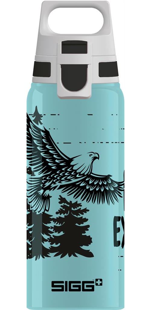 Sigg tasse à boire Brave Hedgehog boys 0,5 litre aluminium bleu