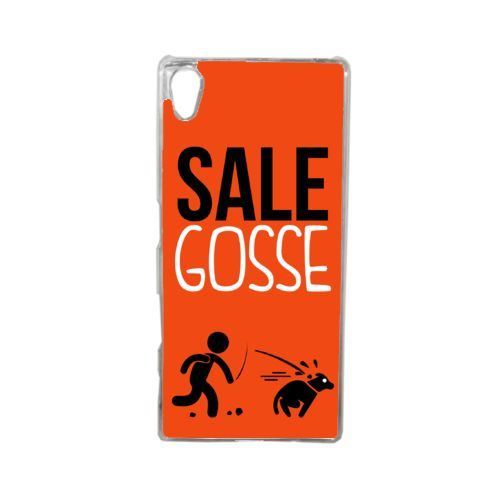 Coque sale gosse 10 compatible sony xperia z5 transparent