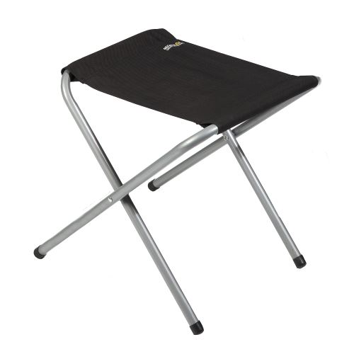Regatta - Tabouret pliant de camping MARCOS (Taille unique) (Noir/Gris) - UTRG1804