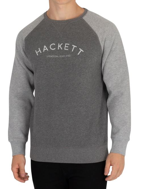 Hackett London Homme Sweatshirt Mr Classic, Gris