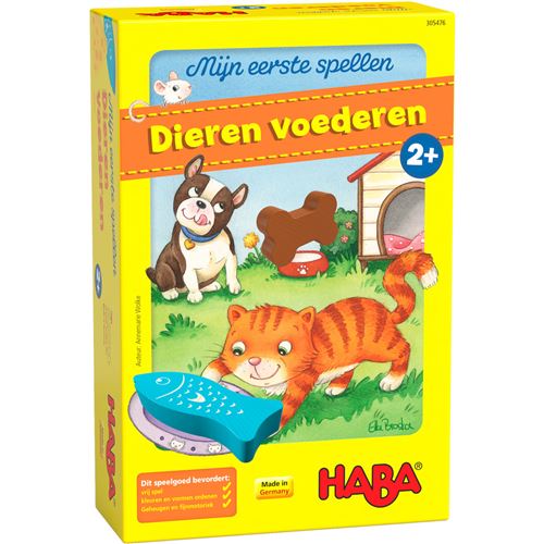 Haba jeu d'apprentissage Animals Feeding junior 20-piece (NL)