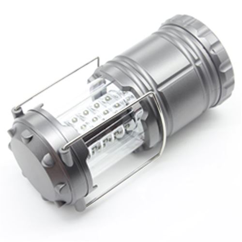 Lanterne de Camping à Double Eclairage LED & COB (Gris)