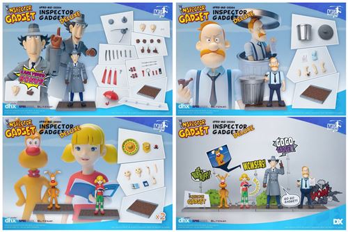 Figurine Blitzway - Inspector Gadget - Inspector Gadget Deluxe Version 1/12Scale